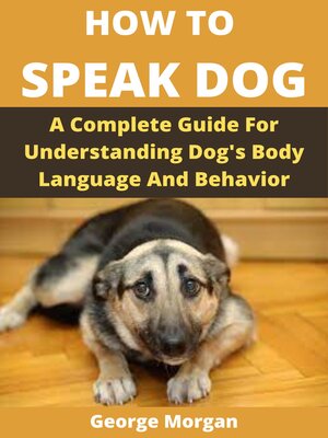 cover image of HOW TO SPEAK DOG